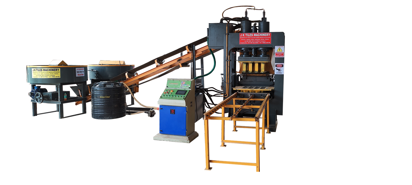 10Cavity FullyAuto FlyAsh Brick